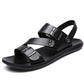 👡 50% RABATT! 🔥 Herren-Strandsandalien aus Leder – Rutschfest & atmungsaktiv – Perfekt für Strand, Alltag oder heiße Tage – echter Lederkomfort ☀️✨