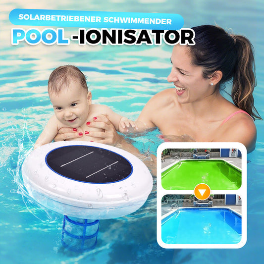 💧 Sonnenenergie statt Poolchemie – Solar-Ionisator für dauerhaft glasklares Schwimmbadwasser