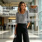 📢Mid-Season Sale: −50% nur für kurze Zeit⏰👜 Designer-Bluse für Damen – V-Ausschnitt, kurze Ärmel, lockere Passform & atmungsaktiv, ideal fürs Büro & warme Tage ☀️