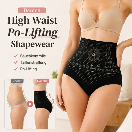 Shorts mit hoher Taille und formender Wirkung