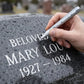 🐦Marker „Golden Tombstone“ zur Wiederherstellung ausgelöschter Grabinschriften