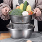 🍽️ 50% RABATT! 3-in-1 Edelstahl-Küchensieb-Set – Rostfrei, Vielseitig & Lebensmittelecht 👨‍🍳