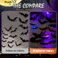 🦇 50% RABATT! 🎃 3D LED-Fledermäuse Halloween-Deko – Lila Licht, hängend & wandklebend – Gruselige Atmosphäre für Haus & Party 🌙