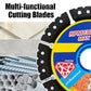 🔥 Die Wahl der Profis auf der Baustelle! 4,5-Zoll Mehrfachmaterial-Diamanttrennscheibe – maximale Haltbarkeit ✅