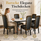 ⚜️ 50 % Rabatt ! Elegante Barock-Stuhlhusse – Königlicher Charme, perfekter Schutz! 🖤 Grenzenlose Stretch-Passform, weich & bequem, waschbar 🪑