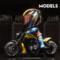 🤖💨 From Rider to Helmet — The Coolest Transforming Motorcycle Model Ever!