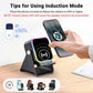 🔥Begrenzten 50%-Rabatts!🔥 5-in-1 Kabelloser Bluetooth-Lautsprecher mit Induktionsfunktion und verstellbarer Handyhalterung