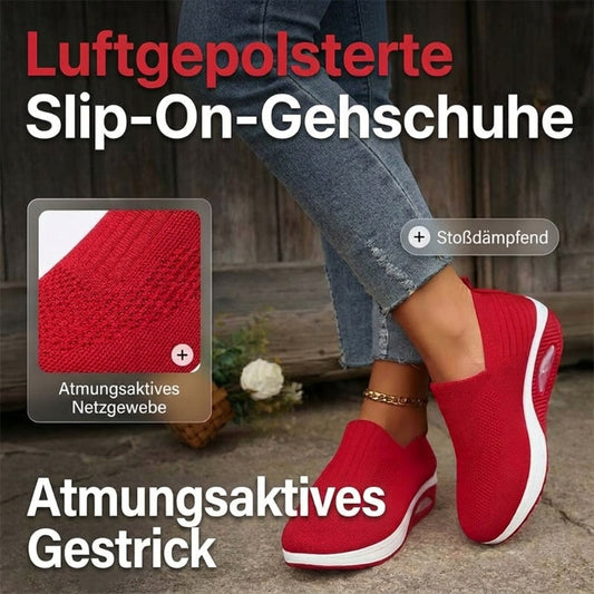 🔥Zwei Paar versandkostenfrei🔥Luftgepolsterte Slipper für Damen zum Wandern👟