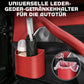 🎁💥50% RABATT!🚗🧺Leder-Getränkehalter für Autotür – Große Öffnung, Clip-Befestigung & robustes PU-Leder – Sicherer Halt für Getränke & Handy ✨