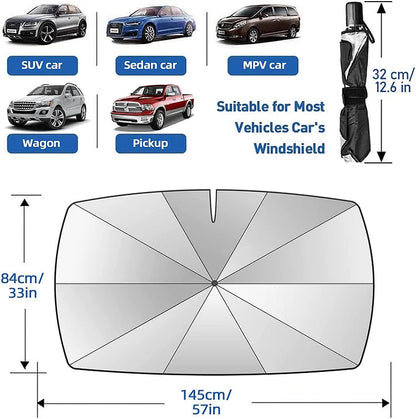 🌈 Faltbarer Auto-Sonnenschutz für die Windschutzscheibe