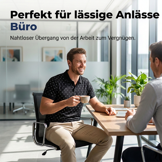 👔 LIMITIERTES ANGEBOT 50% RABATT! ✨ Herren Kurzarmhemd – Modernes Muster, Klassischer Kragen, Atmungsaktiv 💼