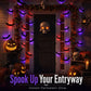 🦇 50% RABATT! 🎃 3D LED-Fledermäuse Halloween-Deko – Lila Licht, hängend & wandklebend – Gruselige Atmosphäre für Haus & Party 🌙