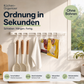 🏠50 % RABATT⏰ Multifunktionaler Schiebehaken, bohrfrei montierbar, verstellbar, ideal für Küche & Bad