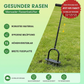 🌱 50% RABATT! ✨ Manueller Rasenbelüfter – Karbonstahl, verstellbar & effizient 🏡