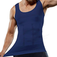 Heißer Verkauf! 💪Figurformendes, atmungsaktives Kompressions-Tanktop für Herren（Farbechtes Material, nicht leicht verblassen）