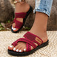 🏆Frauen Komfort-Netz-Slider-Sandalen – 50% RABATT! Atmungsaktiv, rutschfest & perfekt für Freizeit, Strand & Alltag