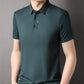 【🔥Für kurze Zeit: 50 % Rabatt】👕Herren Slim-Fit T-Shirt mit kurzen Ärmeln, Knopfleiste und Hemdkragen