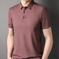 【🔥Für kurze Zeit: 50 % Rabatt】👕Herren Slim-Fit T-Shirt mit kurzen Ärmeln, Knopfleiste und Hemdkragen