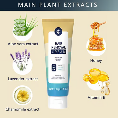 💎 -50% SCHMERZFREIE HAARENTFERNUNG! 💎 Aloe Vera Creme für samtweiche Haut in 8 Min 🌿