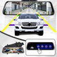 Rückspiegel-Dashcam 10 Zoll 1080P - Duale Kameras, Nachtsicht & 24/7-Parkmöberwachung | Loop-Aufnahme, G-Sensor, Inkl. 64GB