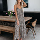 Damenmode Spaghettiträger-Jumpsuit mit Print