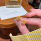 🔥Solange der Vorrat reicht 40 % Rabatt!🎉Die goldenen Jahre- Vielseitige goldene Rosen-Ohrringe für Damen
