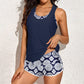 🏖️ 50% RABATT! 3-teiliges Tankini-Set mit Print – Bequem & modisch für Strand & Pool!