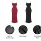 👗 Slim-Fit Spaghetti Strap Dress – solid, simpel, schön.