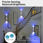 💡 50% RABATT! 🎄 USB-Aufladbares LED-Nachtlicht mit Bewegungssensor – RGB-Farbverlauf, Dimmbar & Magnetisch Für Eingangsbereich, Nachttisch, Schreibtisch & Schrank 🌈
