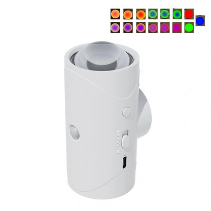 💡 50% RABATT! 🎄 USB-Aufladbares LED-Nachtlicht mit Bewegungssensor – RGB-Farbverlauf, Dimmbar & Magnetisch Für Eingangsbereich, Nachttisch, Schreibtisch & Schrank 🌈