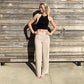 🎁 Zeitlich begrenztes Sonderangebot: 50 % Rabatt 💞Stretch-Yoga-Loungehose mit weitem Bein und Taschen für Damen