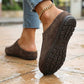 🎉 Neujahrsgeschenk – 50% RABATT!👡 Damen-Breite Mules-Hausschuhe: Slip-On + Stützende Sohle – retro & bequem für Frühling/Herbst