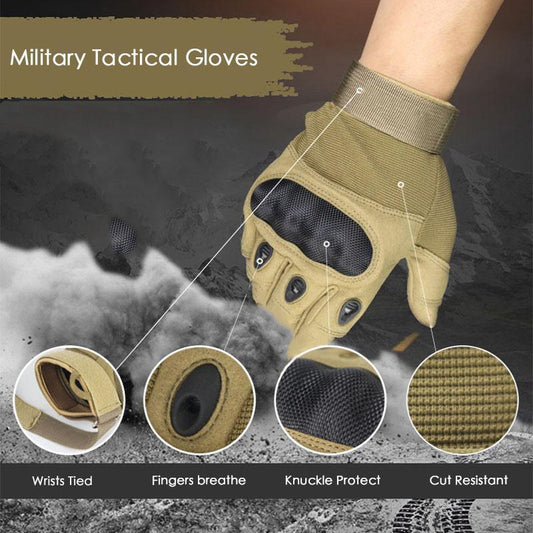 60 % RABATT! ⚔️ Taktische Militärhandschuhe – rutschfest, schnittfest und mit Touchscreen-Funktion ✋