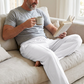 👖 50 % Rabatt ✨ Herren Freizeithose mit Geradem Bein – Bequem, Atmungsaktiv & Vielseitig!