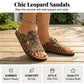 🐆 👡 Leopardenmuster Platform Slipper mit Schnalle – Bequeme Plateau-Sohle, auffälliges Design & perfekt für Zuhause und Freizeit ✨