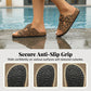 🐆 👡 Leopardenmuster Platform Slipper mit Schnalle – Bequeme Plateau-Sohle, auffälliges Design & perfekt für Zuhause und Freizeit ✨