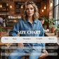 👚☀️ Vintage-Waschung Denim Hemd für Damen – Locker & Mit Schlitz, Perfekt für Frühling & Sommer