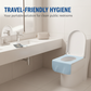 🚽 KAUFE 5, ERHALTE 5 GRATIS! ✨ Wasserfeste Sitzauflagen – Hygienisch, Einzeln Verpackt & Rutschfest Ideal Für Unterwegs & Reisen 🧳