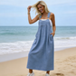 👗 JETZT 50 % RABATT! 🌸Ein locker sitzendes, federleichtes Kleid ☁️ Leicht, atmungsaktiv und nicht stickig 🌬️ Mit versteckter, großer Tasche 📱