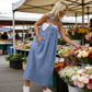 👗 JETZT 50 % RABATT! 🌸Ein locker sitzendes, federleichtes Kleid ☁️ Leicht, atmungsaktiv und nicht stickig 🌬️ Mit versteckter, großer Tasche 📱