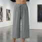 👖🔥Caprihose für Damen mit Kordelzug und lässigem Schnitt