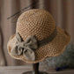 🎁 Das perfekte Frühlingsgeschenk! Strohhut mit Stoffschleife – leicht, luftig, bezaubernd 💐👒