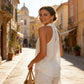 👚 50% RABATT! 🔥 Zweiteiliges Damen-Set mit Neckholder-Ausschnitt – Fließender Stoff, Leichte Passform & Perfekt Für Einen Eleganter Sommerlook 💃