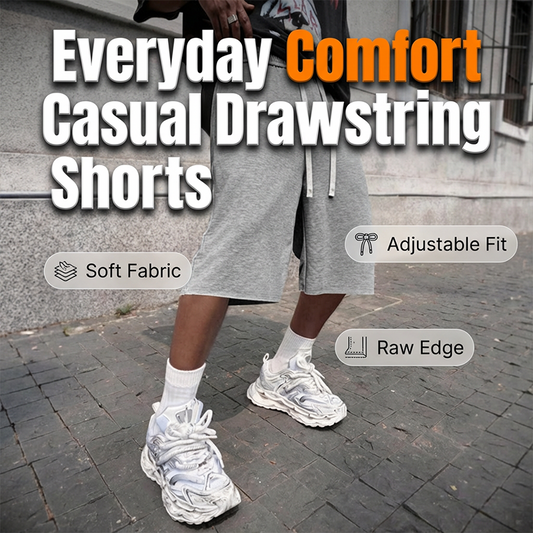 🔥 Nicht mehr wegzudenken! Herren Casual Shorts mit Kordelzug – knielang, bequem, perfekt für jeden Tag