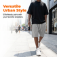 🔥 Nicht mehr wegzudenken! Herren Casual Shorts mit Kordelzug – knielang, bequem, perfekt für jeden Tag