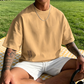 💥👕 LOSE FIT – VOLLE BEWEGUNGSFREIHEIT. Kurzarm-Shirt für Männer. Urban Style, atmungsaktiv & alltagstauglich. Ob Stadt, Couch oder Café – du siehst immer gut aus. ⚡🌆