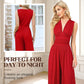 👗 LIMITED-TIME 50% RABATT! ✨ Damen-Jumpsuit "Confidence" – V-Ausschnitt, Figurschmeichelnd, Leicht, Vielseitig ✨