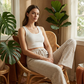 👖 50% RABATT! 🌸 Gestreifte Damenhose mit Kordelzug & Weitem Bein – Bequeme Passform, Leichter Stoff & Perfekt Für Einen Lässigen Look ☀️