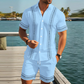 👕 50% RABATT! 🌸 2026 Herren-Set aus Kurzarmhemd & Shorts mit Blumenmuster – Leichter Stoff, Lässiger Schnitt & Perfekt Für Warme Sommertage ☀️