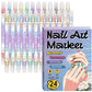 ✍️ 50% RABATT! 💅 Nageldesign-Pen mit 2-in-1 Spitze – Präzise Linien & Details – Ideal für zu Hause oder unterwegs – saubere, professionelle Nagelkunst ohne großen Aufwand ✨